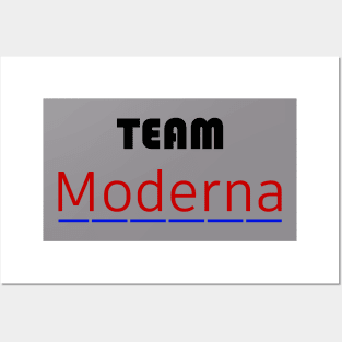 Team Moderna Posters and Art